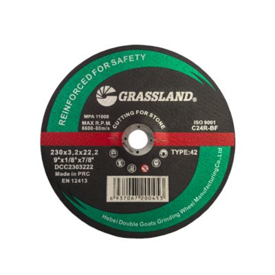 9" 230mm X 3.2mm X 22.2mm Stainless Steel Cutting Discs Angle Grinder Using EN 12413