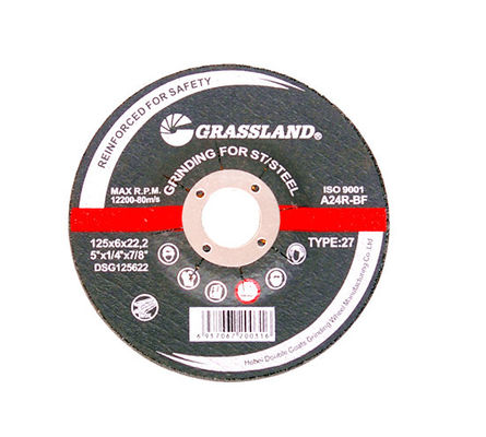 چرخ های برش خورده از جنس استنلس استیل Grassland 125X6mm