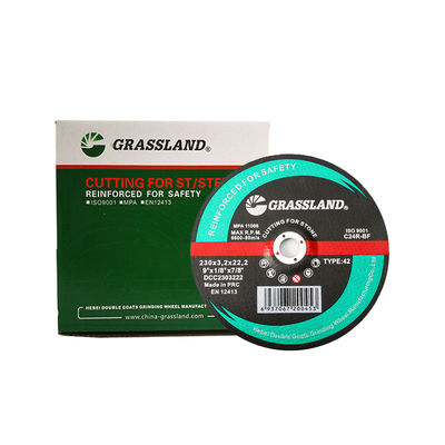دیسک های برش بتونی سنگ تراشی Grassland 230 * 3 * 22.2mm