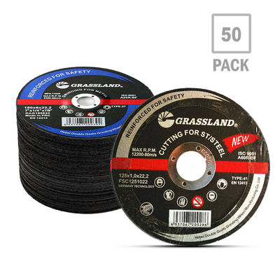 دیسک های برش فولاد ضد زنگ 125X1X22.23 با چرخ زاویه ای