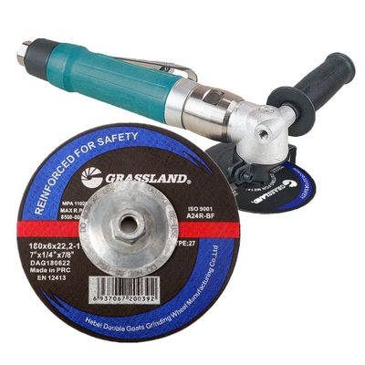 دیسک های ساینده فلزی 7 "X1 / 4 X 7/8" 5/8 "-11 Arbor برای زاویه چرخ