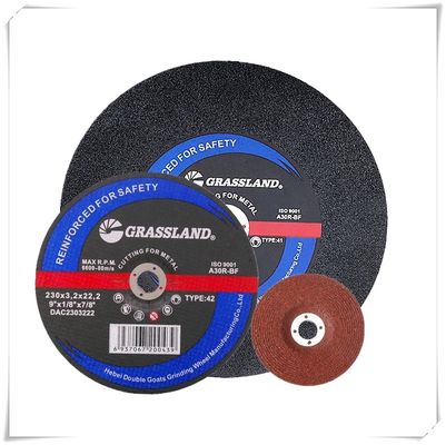 100x3.2x16mm 30grit MPA تیغه چرخ زاویه ای از جنس استنلس استیل