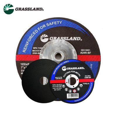 دیسک های برش فلزی فایبرگلاس تقویت شده 5 اینچ 125 X 3.2 X 22 میلی متر
