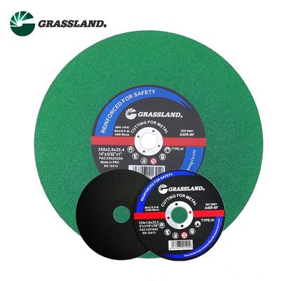 دیسک آسیاب فولاد ضد زنگ Grit 60 Grassland 125 X 2.0 X 22.2mm