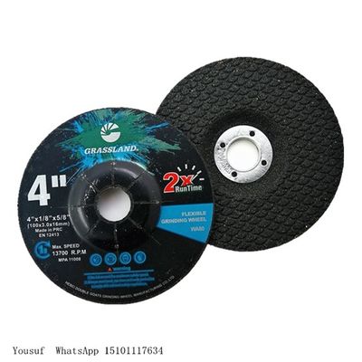Grit 46 4 اینچ دیسک های سنگ زنی Inox برای فولاد ضد زنگ