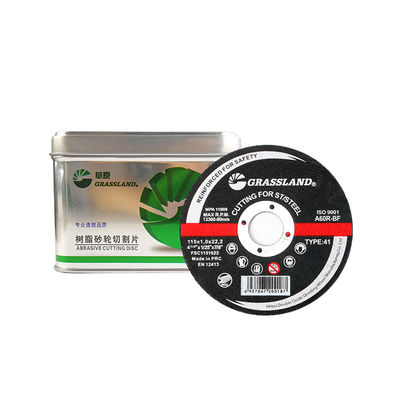 صفحه های برش 4-1 / 2 "1 میلی متر 4.5 اینچی از فولاد ضد زنگ