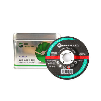 4.5 اینچ دیسک های برش سنگ با مش فایبرگلاس چند لایه و رزین برای راندمان برش بالا