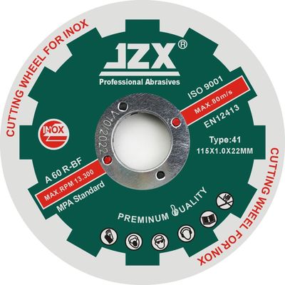 دیسک برش Inox با ضخامت T41 115X1.2X22mm 4.5 &quot;
