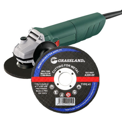 GRASSLAND  صفحات برش فلزی ساینده رزینی برای استیل ضد زنگ 115 X 3.2 X 22.2 برای سنگ فرز