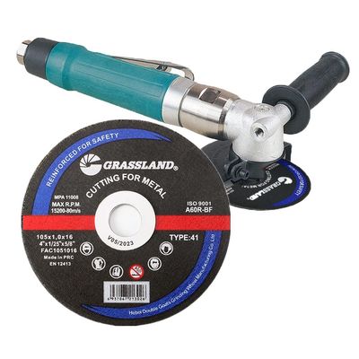 105 X 1 X 16 MM دیسک های آسیاب فلز با شبکه فیبر شیشه ای چند سطح و مواد متصل به رزین