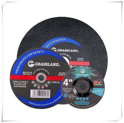230 X 3 X 22.23mm Metal Grassland MPA EN12413 Inox Grinding Wheel