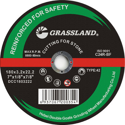 7 اینچ فلز فولاد ضد زنگ مرکز افسردگی Inox Grinding Wheel Disc 180*3.2*22.2